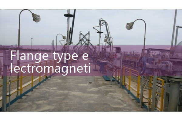 Flange type electromagnetic flowmeter